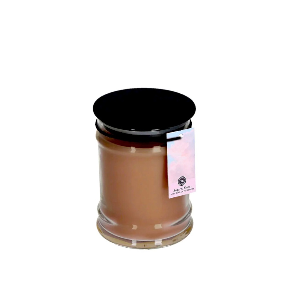Bridgewater candle small jar.  Sugared Skies scent.